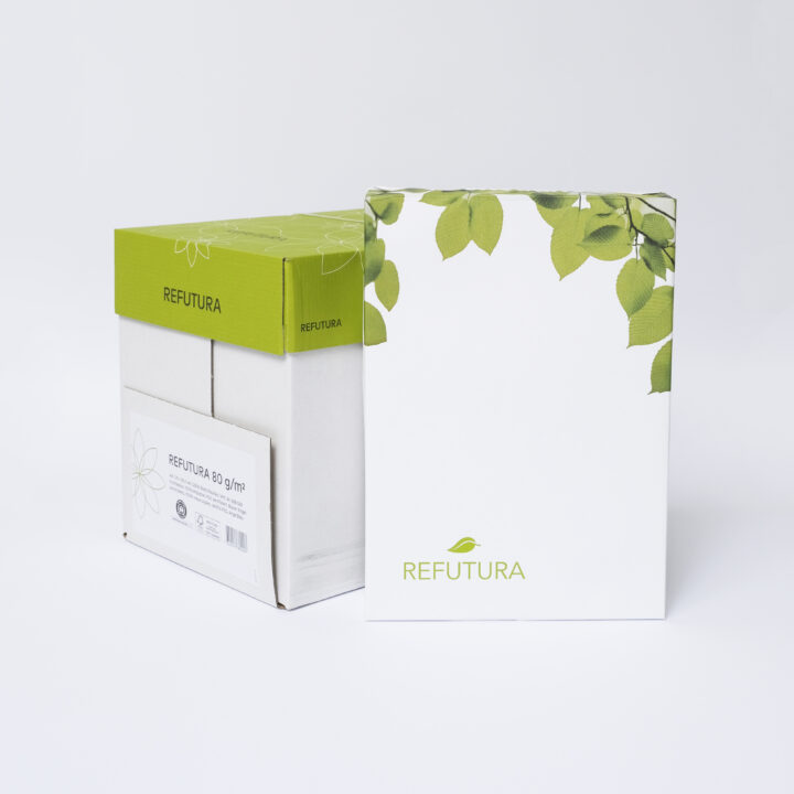 Refutura Kopierpapier A3 hochweiss matt Recycling 100% Altpapier blauer Engel
