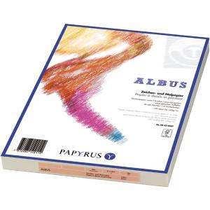 Zeichenpapier Albus A3 140 g weiss Nr. 88020006 (721.143)
